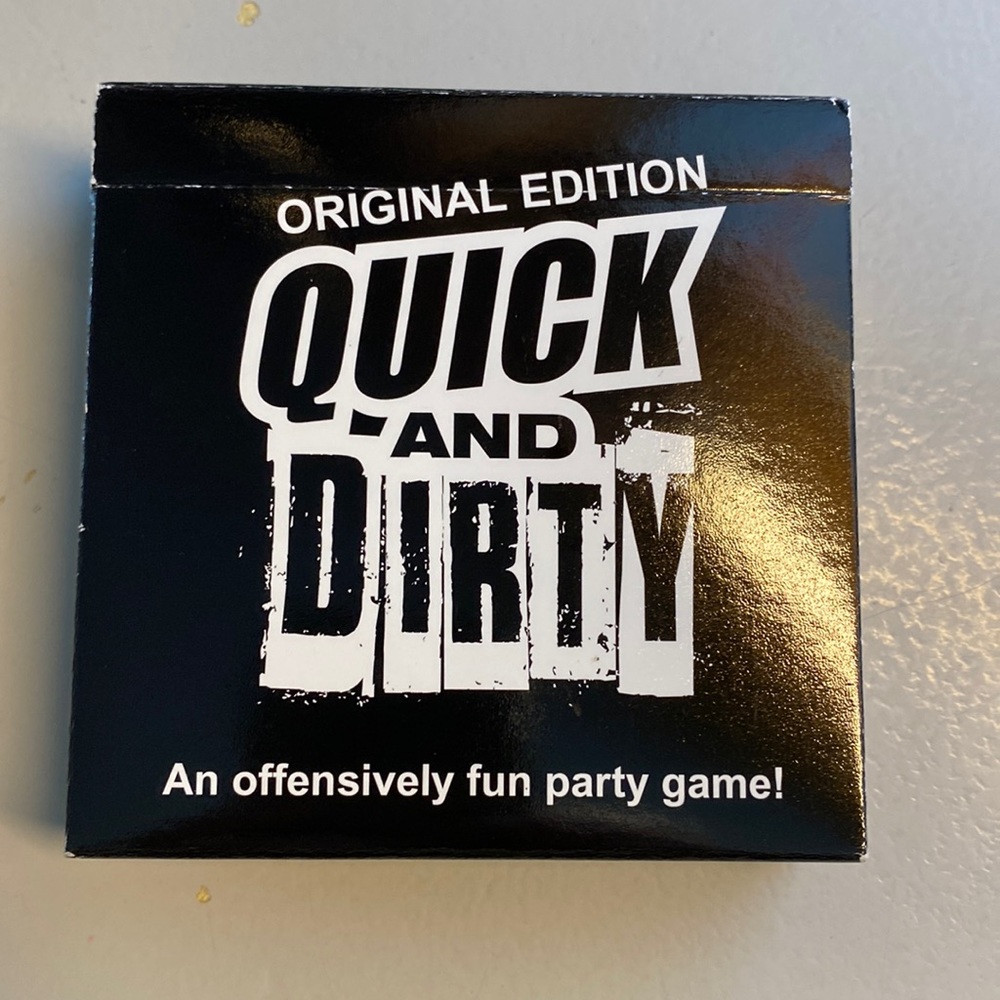 Quick and dirty card game
